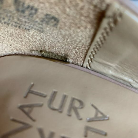 Naturalizer Warner Nude Square Toe Slip On Block Heel Pump 8.5 - Picture 9 of 10